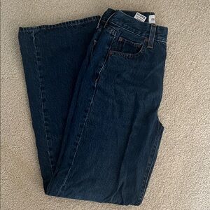 Aritzia Denim Forum The Farrah Hi-rise Wide Jean